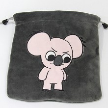 Koala plush drawing bags set(10pcs a set)