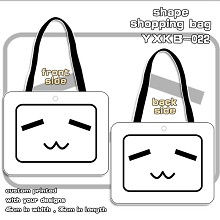Bilibili shape shopping bag shoulder bag