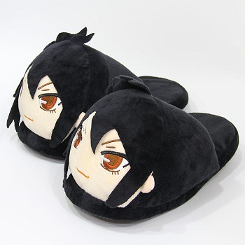 12inches Kuroshitsuji plush shoes slippers a pair
