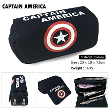 Captain America canvas pen bag pencil bag