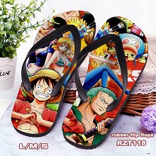 One Piece flip-flops shoes slippers a pair