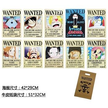 One Piece posters set(10pcs a set)