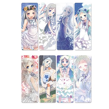 AnoHana anime pvc bookmarks set(5set)