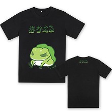 Travel Frog cotton t-shirt