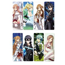 Sword Art Online anime pvc bookmarks set(5set)