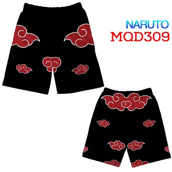 Naruto beach pants shorts middle pants