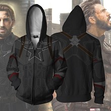 The Avengers Captain America 3D printing hoodie sweater cloth