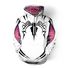 Spider man 3D printing hoodie sweater cloth