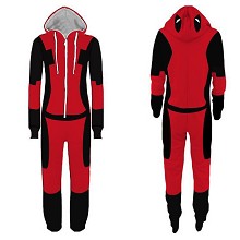 Deadpool Spider Man sleeper suits pyjamas hoodie