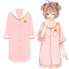 Card Captor Sakura anime cotton short sleeve pajam...