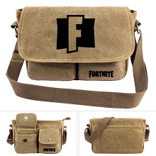 Fortnite canvas satchel shoulder bag