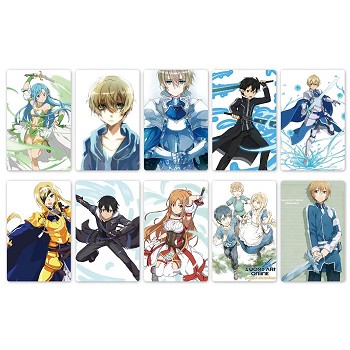 Sword Art Online Alicization anime stickers set(5set)