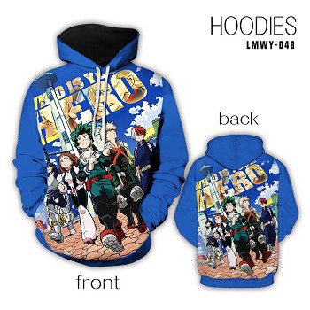 My Hero Academia anime hoodie cloth