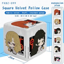 Fate anime squar velvet pollow case pillow