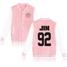 BTS JIN 92 cotton thick hoodie coat jacket cloth