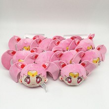 4inches Sailor Moon anime plush dolls set(10pcs a set)