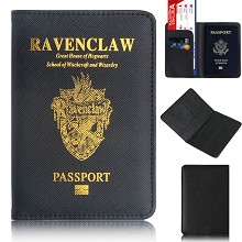 Harry Potter Ravenclaw Passport Cover Card Case Credit Card Holder Wallet