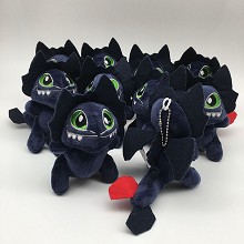 5inches How to Train Your Dragon Toothless anime plush dolls set(10pcs a set)