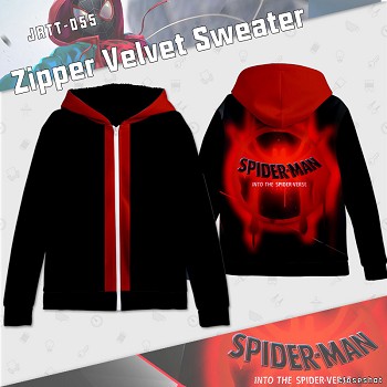 Spider Man thick hoodie sweater cloth
