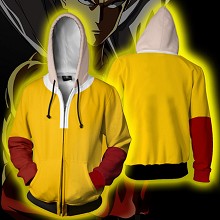 One Punch Man anime 3D printing hoodie sweater cloth
