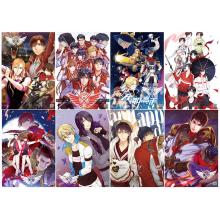 China glory anime posters(8pcs a set)