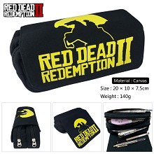 Red Dead Redemption canvas pen bag pencil bag