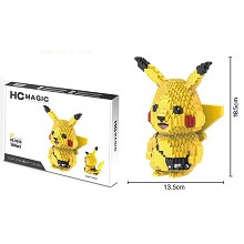 Pokemon pikachu anime Building Blocks 1806PCS