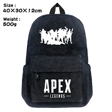 Apex Legends game canvas backpack bag