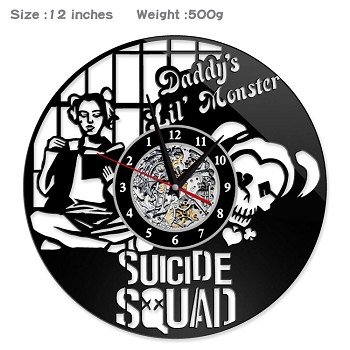  Suicide Squad wall clock 