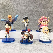 WCF One Piece figures set(6pcs a set)