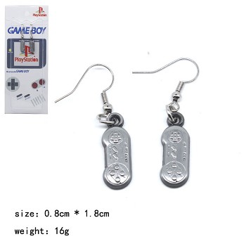Nintendo game earrings a pair