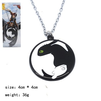 Train Your Dragon movie necklace
