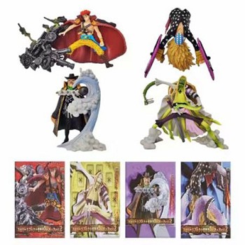 One Piece Charlotte figures set(4pcs a set)