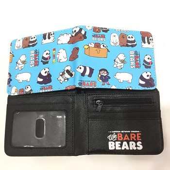  We Bare Bears anime wallet 