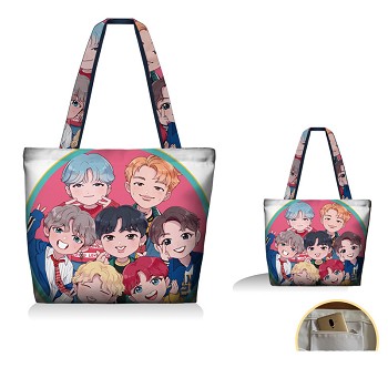 BTS star shopping bag