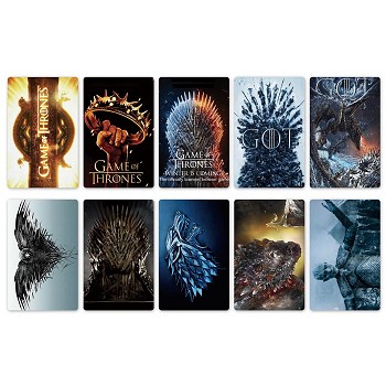 Game of Thrones stickers set(5set)