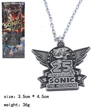 Sonic anime necklace
