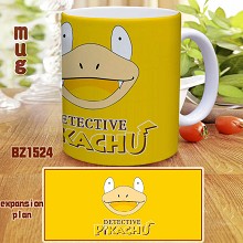  Pokemon Detective Pikachu movie cup mug 
