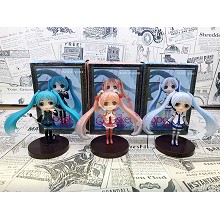 Hatsune Miku figures set(3pcs a set)