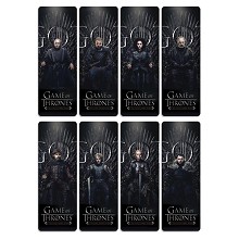 Game of Thrones pvc bookmarks set(5set)