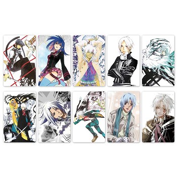 D.Gray-man anime stickers set(5set)