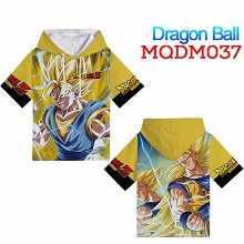 Dragon Ball anime anime short sleeve hoodie t-shir...