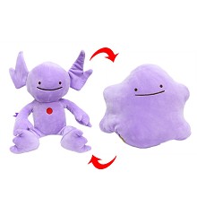 12inches Pokemon Ditto anime two-sided plush pillow