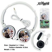  Sword Art Online anime headphone 