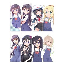 Gotoubun no hanayome anime pvc bookmarks set(5set)