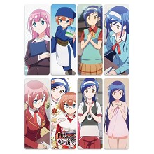 Nekomoe kissaten anime pvc bookmarks set(5set)