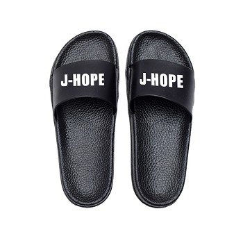 BTS J-HOPE star shoes slippers a pair