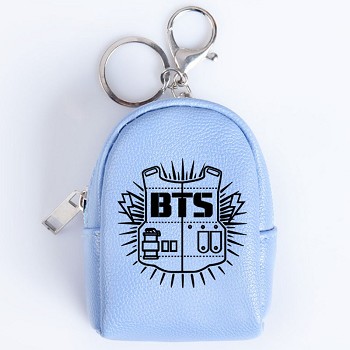 BTS star mini key chain bag 