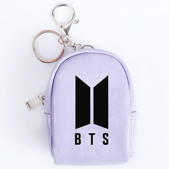 BTS star mini key chain bag