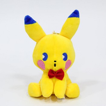 5inches Pokemon Pikachu anime plush dolls set(10pcs a set)